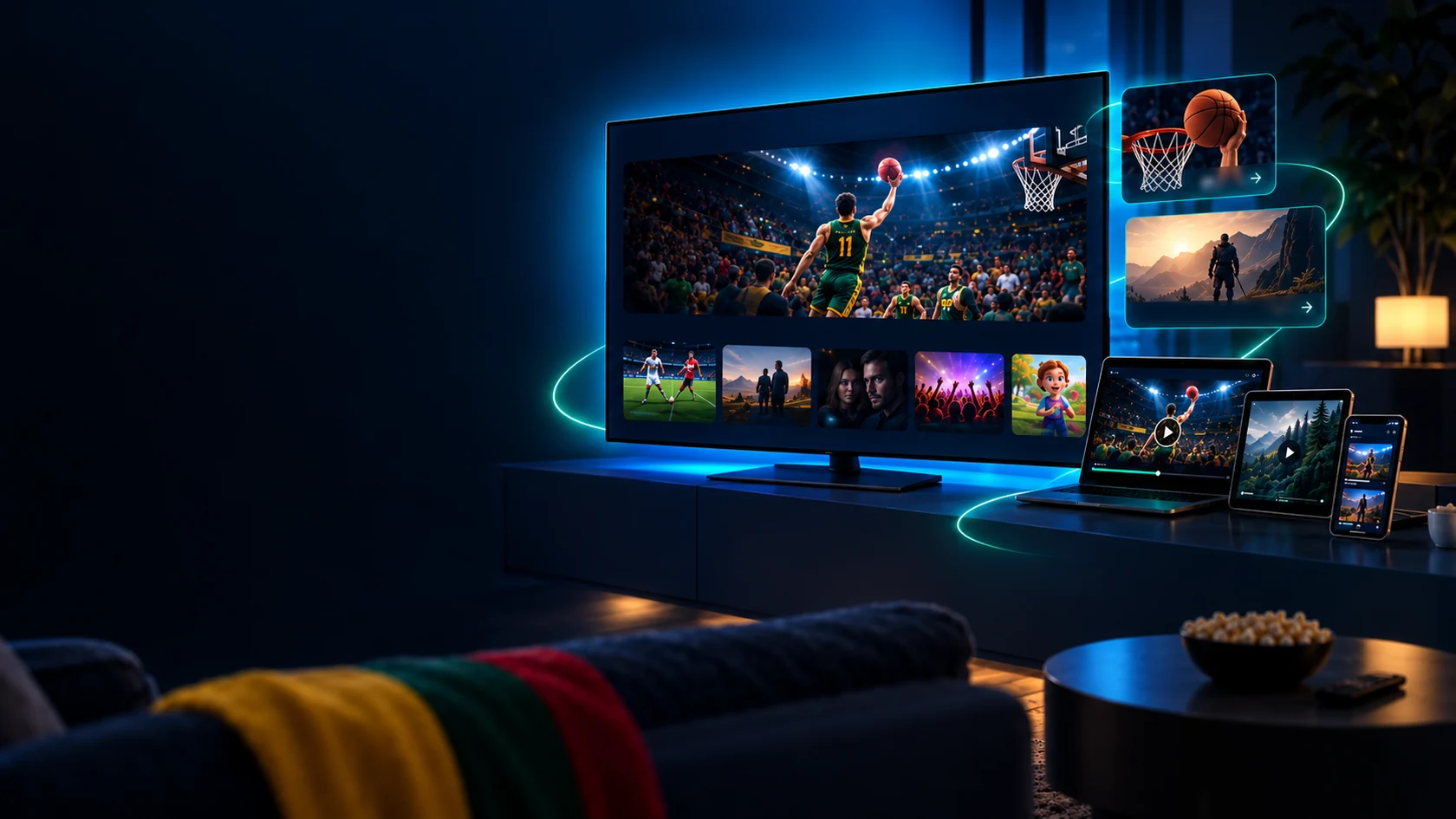 Smart TV Life – tiesioginis krepšinis, sportas, filmai ir serialai per televizorių, kompiuterį, planšetę ir telefoną